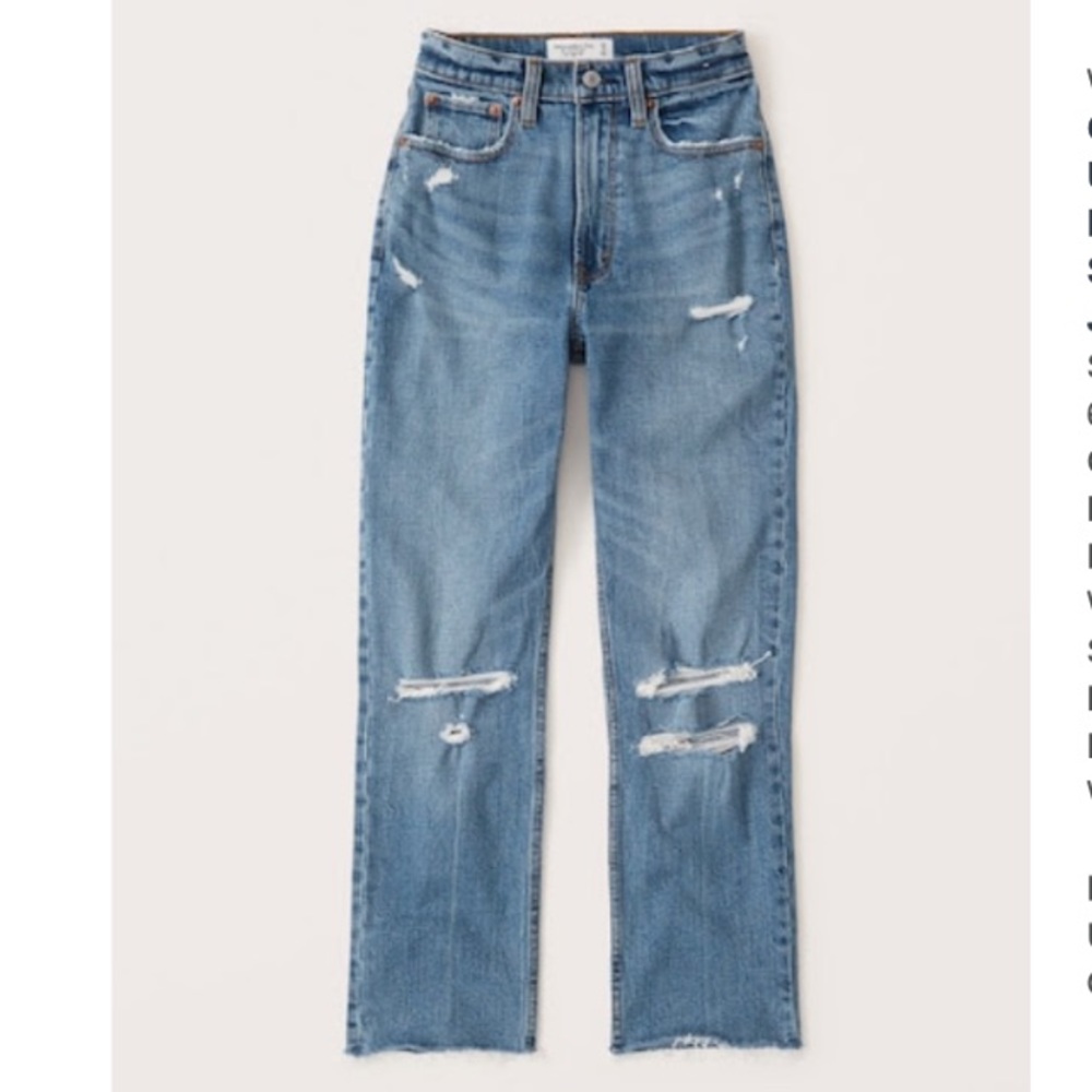 Curve Love Ultra High Rise Ankle Straight Jeans